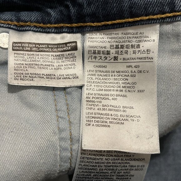 Men's Levis 541 Athletic Taper Fit Denim Jeans SZ 40x30 Blue Stretch Modern - Picture 8 of 13